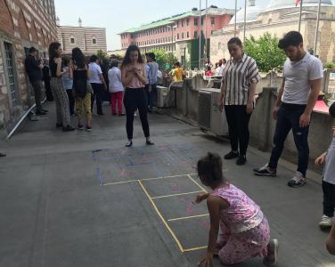 Orhan Kemal İl Halk Kütüphanesi’nde sokak oyunları etkinliği 