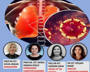 Kardiyopulmoner Rehabilitasyon Fizyoterapistler Derneği Webinarları 1 COVİD-19