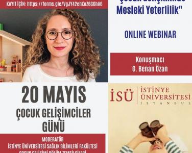 İSU 20 Mayıs Çocuk Gelişimciler Günü Etkinliği