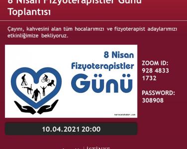 İSÜ 8 Nisan Fizyoterapistler günü